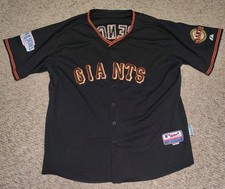 Majestic AUTHENTIC Giants 2014 Hunter Pence World Series Jersey Size 50