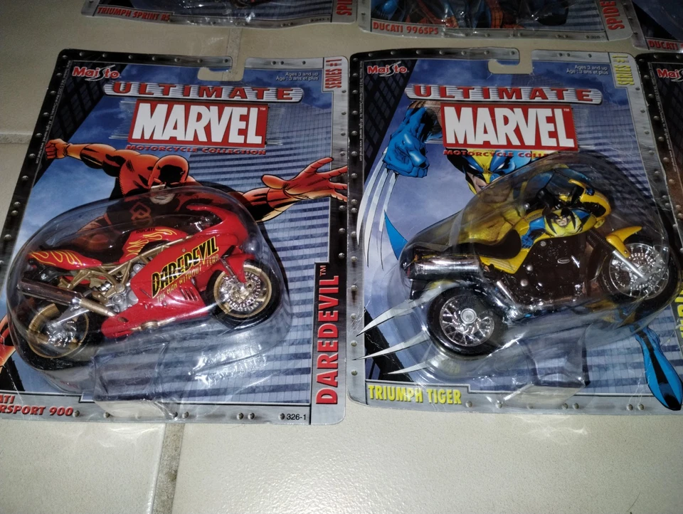 Maisto Ultimate Marvel Series 1 Die-Cast Motorcycle Collection - Image 2 of 4