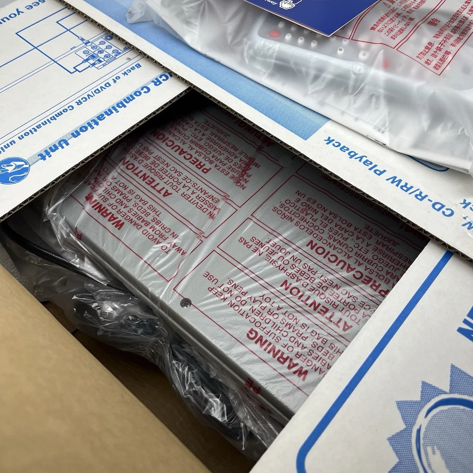 Funai SV2000 WV805 4 Head HiFi VCR VHS Recorder DVD Player New Partially Sealed - Image 2 of 4