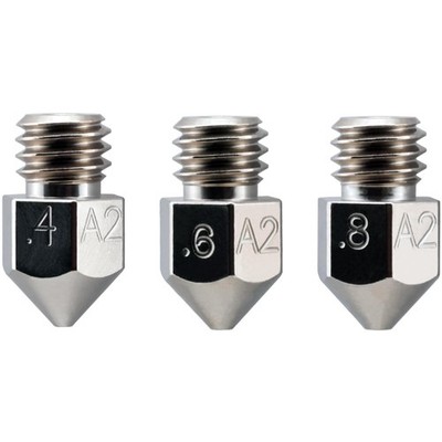 Wear Resistant Nozzle Pack for 3D Printers
