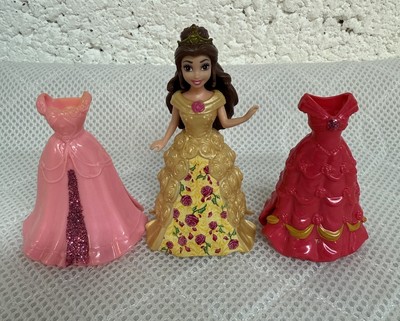 Disney Princess Magiclip Magic Clip Doll Belle Dress Fashion