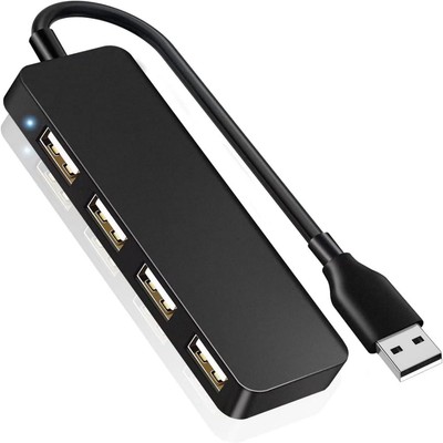 USB Expander, USB Hub, USB Splitter, 4 Ports USB Ports Adapter Dock Kabel USB Kabel