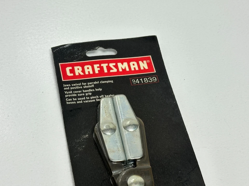 Nuevo de Lote Antiguo Craftsman 41839 EE. UU. 10" Bloqueo de Trinquete Mandíbula Giratoria Pinza Abrazadera de Manguera Alicates Foto 2 de 4