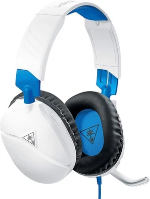 Gaming Headset Turtle Beach Recon 70P Weiß Für PS4 PS5 Mit Mikrofon - Bild 1 von 4