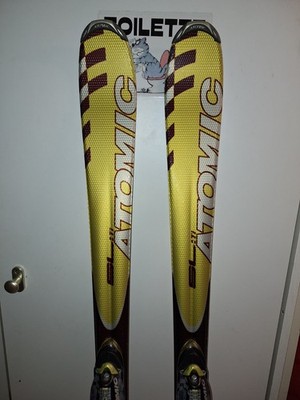 Ski Atomic Aero Speed SL: TI 160cm Radius 11 Meter  EINE BINDUNG  RASTET NICHT