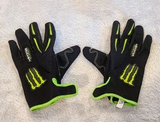 Monster Energy Drink Promo Bike Gloves Mechanics Size XXL - NEW