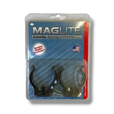 Maglite D Cell Flashlights Universal Mounting Brackets Clamp ASXD026 NEW