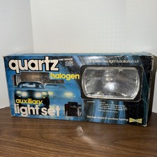 Nos Yankee Quartz Halogen Auxiliary Light Set Clear Lights With Switch. Nos Yankee Quartz Halogen Auxiliary Light Set Clear Lights With Switch.