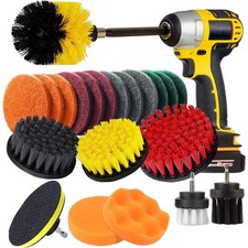 Bürstenaufsatz Bohrmaschine Set Akkuschraube...