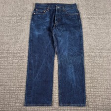 Vintage Levis 501xx Jeans 35x30 32x28 Shrink to Fit 501 0000 Blue Denim Y2k