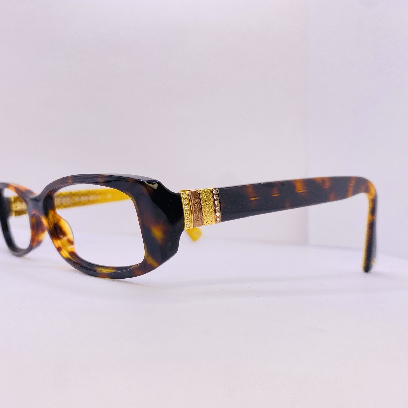 Coach Authentic Eyeglasses HC 6033B Melinda 5033 Dark Tortoise 49 [] 15 135 Gold thumbnail 9