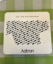 ADTRAN SDX601QV GPON RESIDENTIAL ONT FIBER OPTIC NETWORK Used *NO PWR CORD*