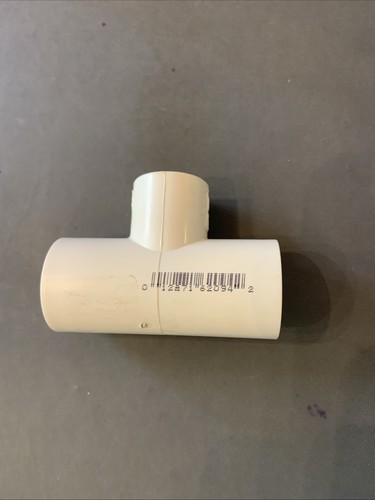 lot of 8 mueller schedule 40 pvc 3/4”x 3/4”x1/2” slip tee