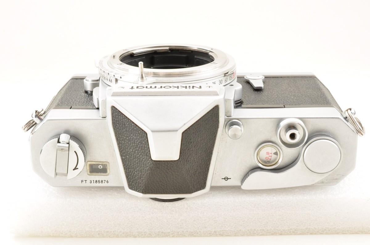 Nikon Nikomat FT Silver Film Camera w/Ai NIKKOR 50mm f1.4 Lens