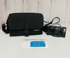 Vintage Minolta Freedom Dual 35mm Film Camera AF With Strap  Carrying Case