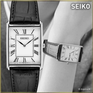 Seiko Essentials White Men's Watch - SWR049