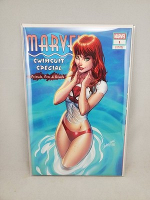 Marvel Swimsuit Special 2025 #1 J Scott Campbell A MJ Mary Jane | eBay