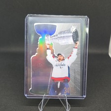 2025-26 UPPER DECK SPx 34.5 LBS STANLEY CUP #SC-7 CAPITALS ALEX OVECHKIN INSERT