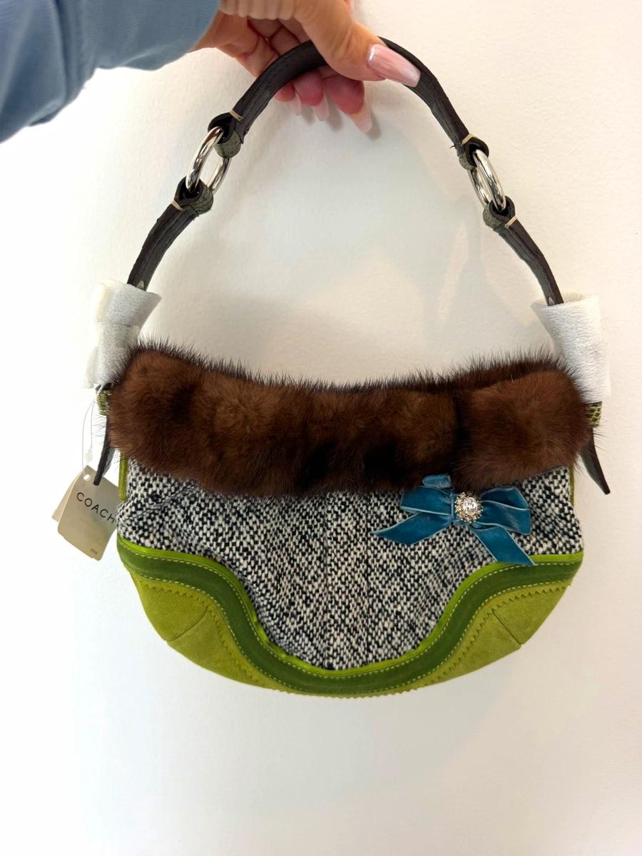 25+ Coach Shoulder Bag Green Bags & Handbags for Women for sale