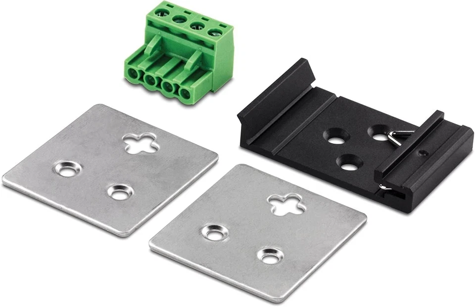 TRENDnet 5-Port Hardened Industrial Gigabit DIN-Rail Switch, TI-G50, 10 Gbps Swi - Image 2 of 4