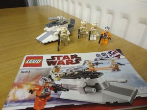 Lego Star Wars set 8083 Rebel Trooper Battle Pack Set 100% Complete | eBay