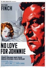 Historic No Love For Johnnie 1961 Movie Advertising Postcard