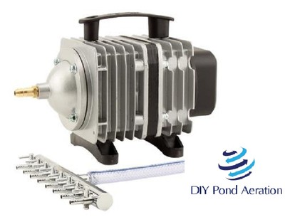 #ad #ad Blue Diamond Commercial Air Pump 70 Watt aquarium hydroponics Fish Pond Aerator $119.99