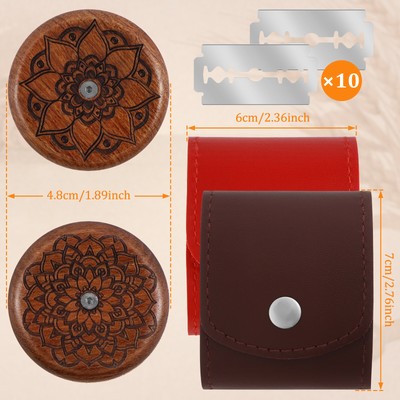 2Pcs Bread Dough Scoring Tool with 10 Blades Compact Bread Scoring Dough qiwGS