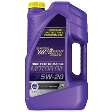 Royal Purple 5 Quart Motor Oil API SN Protection Fuel Efficiency Performance