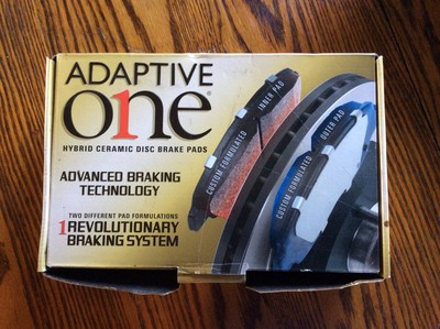 Adaptive one brake pads