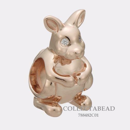 Authentic Pandora ROSE Collection Sweet Kangaroo CZ Charm 788482C01 | eBay