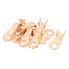 9 Pcs 100A Copper Lug Battery Cable Connector Terminal Jointing Sleeve