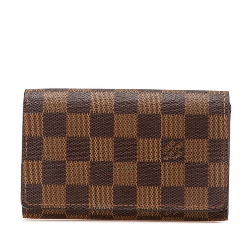 LOUIS VUITTON Damier Tresol Bifold Wallet N61736 Women 【Used】 - Bild 1 von 12