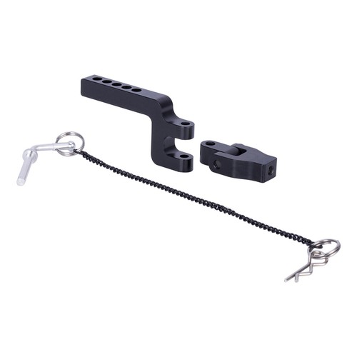 1/10 RC Crawler Hitch Trailer Tow Hook Receiver for SCX10 Traxxas TRX4 Upgrade - Picture 4 of 9