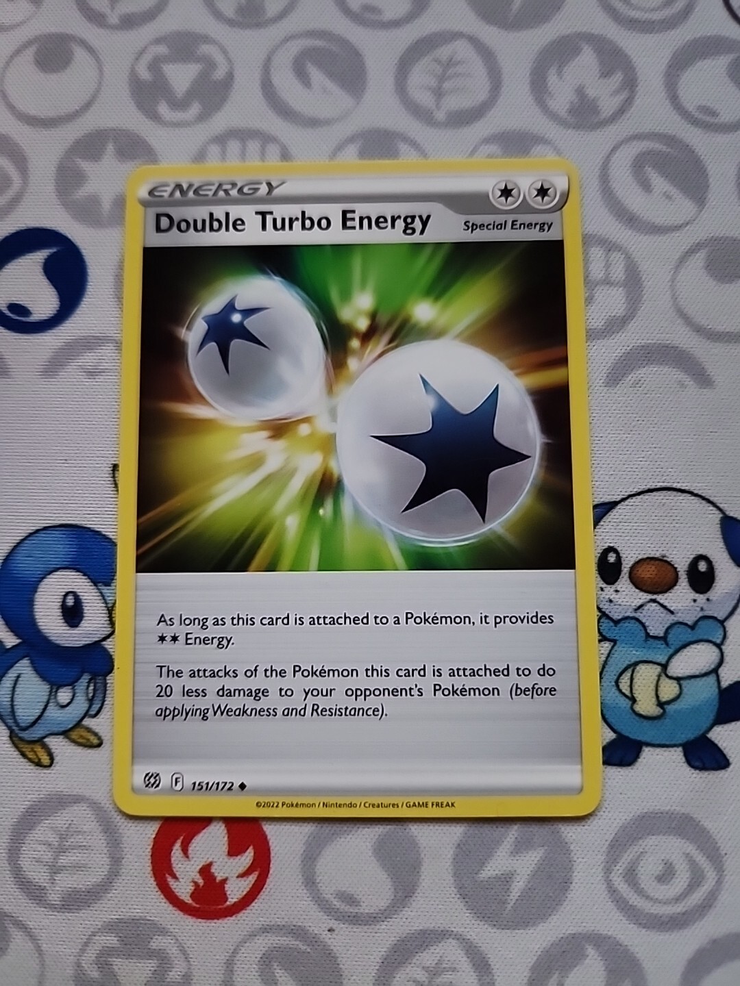 Double Turbo Energy 151/172 Pokemon Card Special Energy