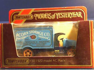 Matchbox LESNEY  yesteryear # 30    1920 mile AC Mack     YY