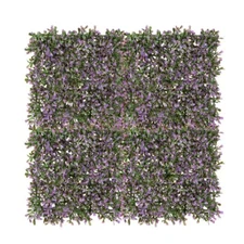 ​Naturae Decor MTR20208004B4PK 20"x20" Artificial Foliage Hedges Panel 4 Pieces