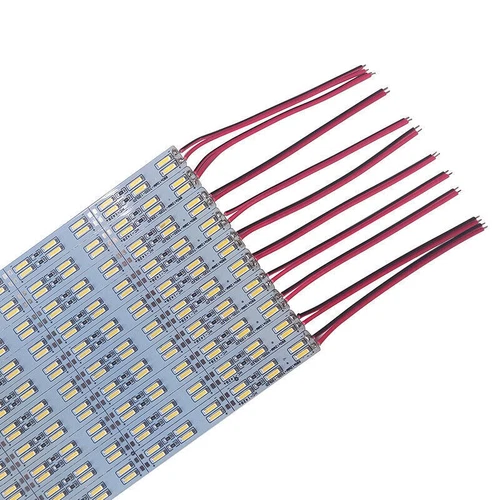 LED Hard Rigid Strip White Light Double Row 7020 SMD 120led/M DC12V Backlighting