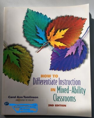How to Differentiate Instruction in Mixed Ability Classrooms Teacher Resource