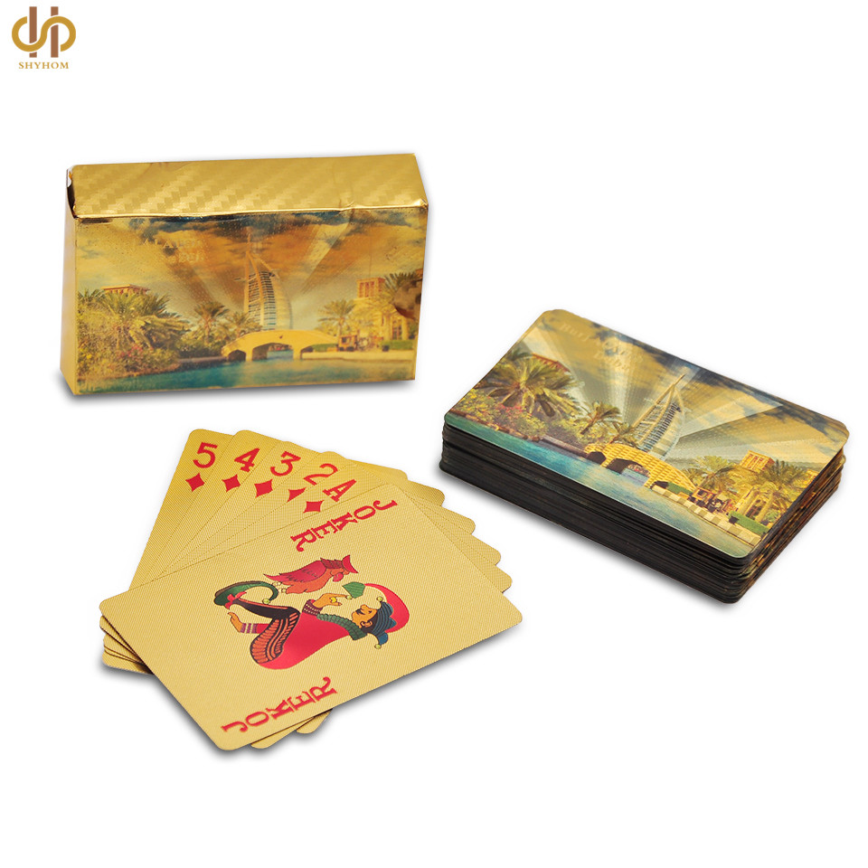 Burj Al Arab Gold Cards Printable Cards
