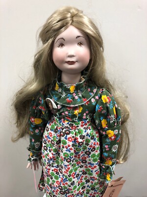 18  Vintage Suzanne Gibson Limited Porcelain Artist Doll Adorable Blonde 1973 Sa