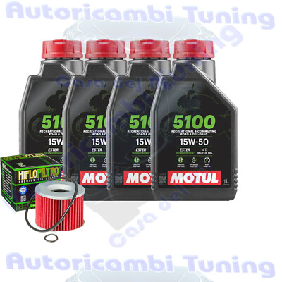 Set Service Öl Motul 5100 15W50 für Honda CBX1000 BC Prolink SC06 � 1980>1982
