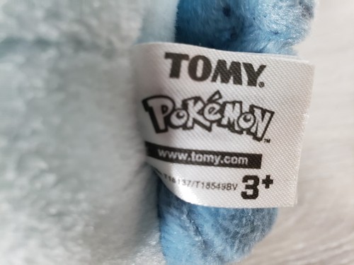 Tomy Pokémon Plush GLACEON EEVEE ICE Nintendo Stuffed Animal Bat Toy 2016 10" - Picture 7 of 8