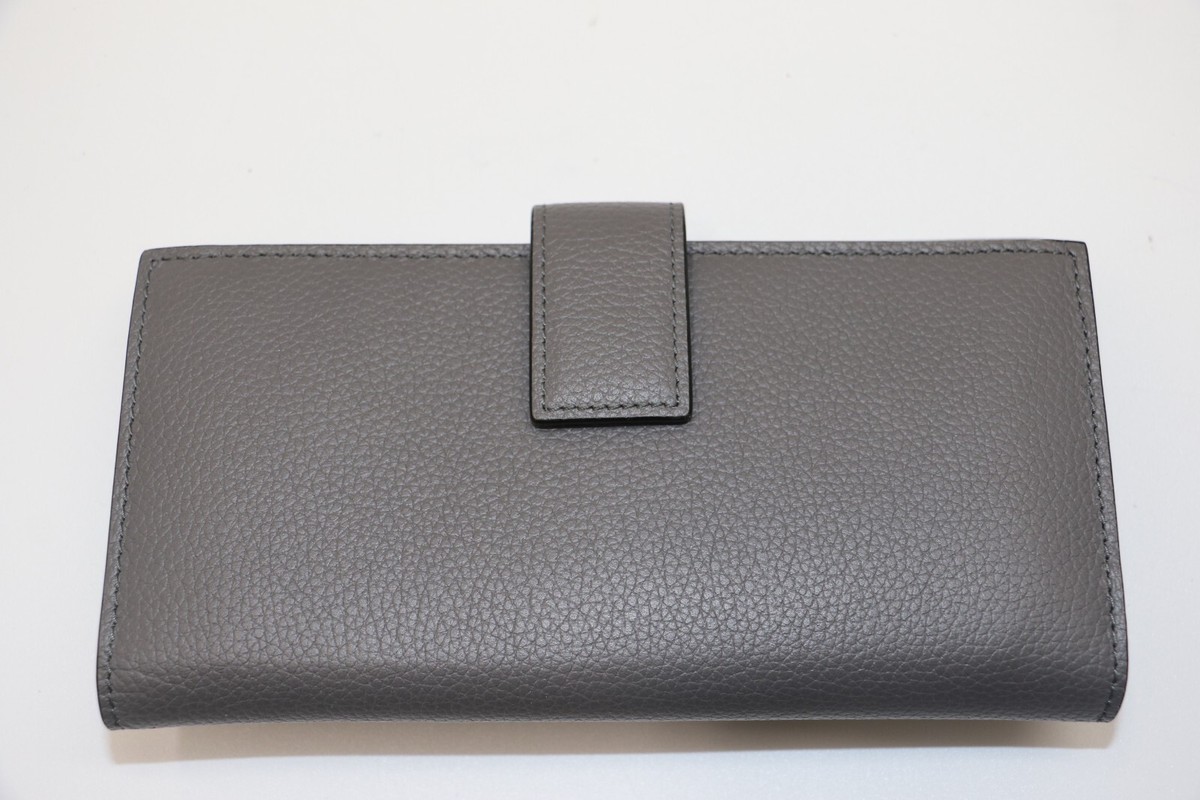 Alexander Mcqueen Skull Leather Long Wallet - Gray | eBay