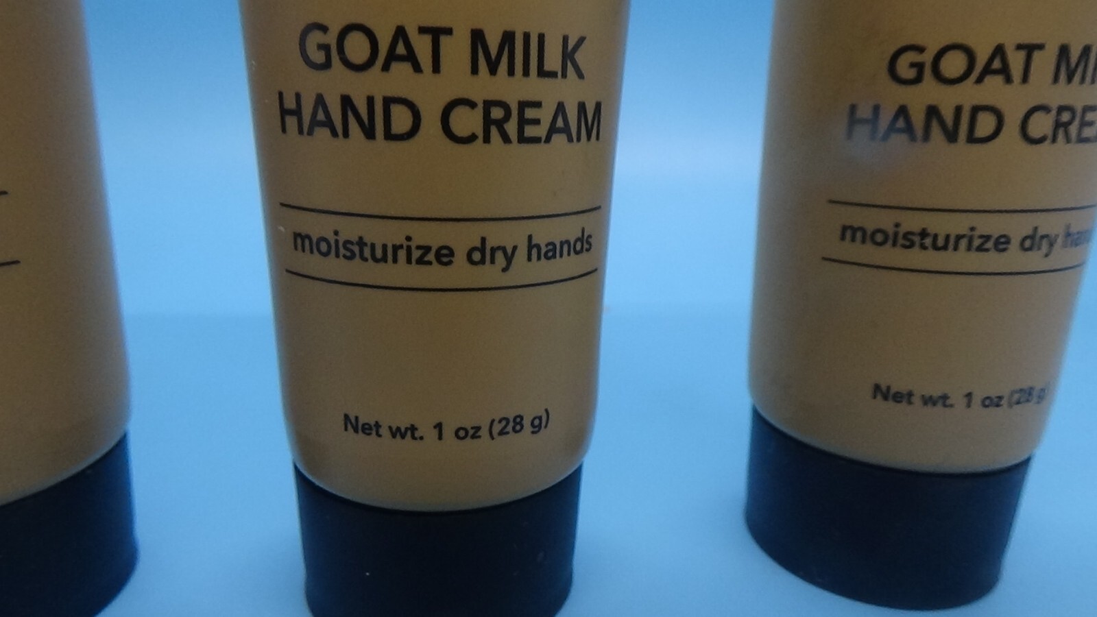 Dionis Goat Milk Hand Cream VANILLA BEAN 1 oz / 28g TRAVEL SIZE SAFETY SEALED-ch