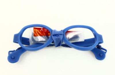 Miraflex Baby Zero Kids Eyeglass Frames BZ D Dk Blue 31/15