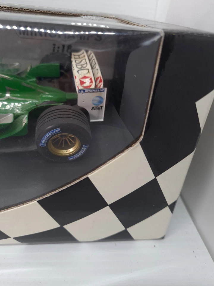 Minichamps 1:18 100030115 Jaguar Racing R4 J Wilson NEW In Box Die-Cast Limited  - Image 4 of 4