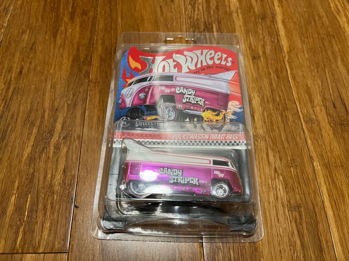 Hot Wheels - Pink Volkswagen Drag Bus - Candy Striper - 2021