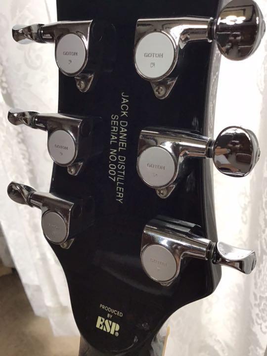 ギター ESP Jack Daniel's Distellery S/N: #001 ! ESP Jack Daniel's Distellery S/N: #001 !