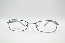 Kenzo KZ 2009 Blue Gold Oval Glasses Frame Eyeglasses New